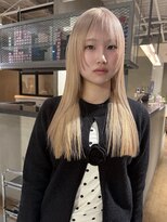 ニキータ(Nikiita)&nbsp;【rico style】ブロンドヘア/ブロンドベージュ/ホワイトベージュ