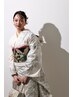 【結婚式】お呼ばれヘアセット+フルメイク+着付け ¥22,000~