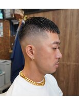 キングマンバーバー 田町店(KING MAN BARBER) 王道クロップスタイル
