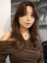 ノラ シブヤ(NORA) 小顔ミディアムパーマミディアムデジタルパーマボブパーマ前髪