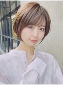 表参道髪質改善レイヤーボブショートカット切りっぱなしボブ
