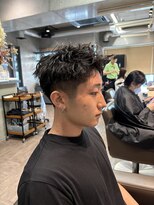 スタイルメンズ 藤沢(STYLE MEN)&nbsp;STYLE MENメンズカットスパイキーショート テーパーフェード藤沢