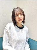 結べる長さのボブ/顔周りカット/髪質改善/20代30代40代50代/立川