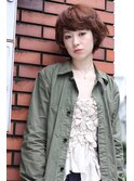 大人可愛いカジュアルショートボブ
