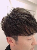 パティオンツー(PATIONN2)&nbsp;ブルーアッシュナチュラルメンズマッシュショート☆