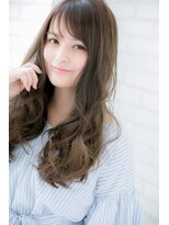 ローマ ギンザ(ROMA Ginza)&nbsp;『ROMA』透明感グレージュ×ふわ揺れウェーブ愛されとろみロング