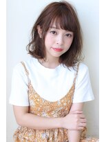 ミニヨン バイ ハピネス 高の原店(mignon by Happiness) 20代30代伸ばしかけ外ハネボブデジタルパーマ　奈良　清水