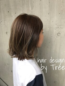 美容室 ツリー(Tree) ノンブローでおさまる大人ボブ 『Tree hairsalon 』本厚木