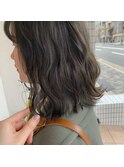 【mori担当】マットチョコレートベージュ×ふんわり波巻き20代