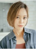 ハイトーンミニボブ