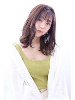 マルシェ(marche)&nbsp;色落ちも可愛い◎細めハイライトカラー&くすみベージュ