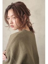 ソイ コンク 下北沢(soi conc)&nbsp;ミディアムヘア×くるりんぱアレンジ