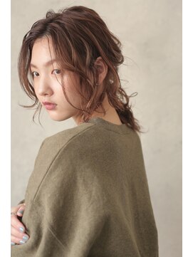 ソイ コンク 下北沢(soi conc) ミディアムヘア×くるりんぱアレンジ