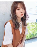 リコバイアフロート(riko by afloat)&nbsp;クアンクヘアひし形シルエットミルクティーベージュ【riko立野】