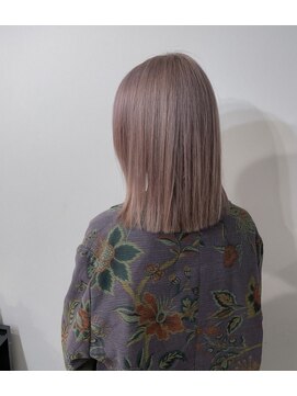 アリー 原宿 表参道(ALLY) 【ALLY 濱田】ミルクティーグレージュ×ミディアム