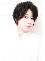 オーシャン(Ocean)&nbsp;［OCEAN　Hair&Life]黒髪☆春パーマ☆マッシュヘア