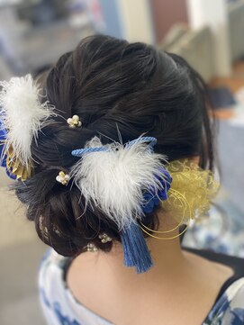 ヘアーステージブルーム(HAIR STAGE BLOOM) 成人式ヘアアレンジ