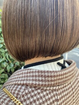 ネオヘアー 曳舟店(NEO Hair) ボブ×オリーブベージュ【クゴウ】