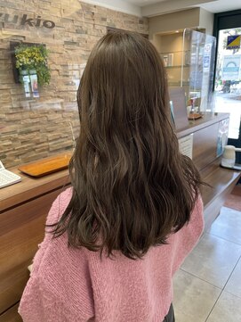 ユキオ オブ ヘアー(YUKIO of Hair) 大人かわいい☆無造作カール×小顔レイヤーミディ