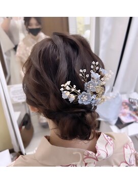 サニー(hair set salon Sunny) シニヨンアップ