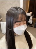前髪カット