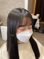 ヘアーアンドビューティーショップ エボルティー(hair&beauty shop EvoLuty) 前髪カット