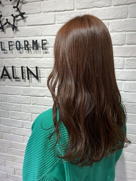 ヘア スパ ビューティー エールフォルム(HAIR SPA BEAUTY YELLFORME) オレンジカラー