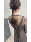 お呼ばれヘアセット