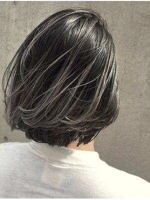 gray color－ 白髪を活かしたdesignを