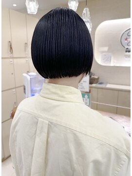 モリオ フロム ロンドン サッポロファクトリー店(morio FROM LONDON) 【morio札幌】札幌ショート 大人かわいい黒髪丸みショートボブ