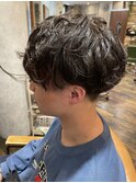 マッシュ×ニュアンスパーマ