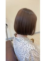 ボナ ヘアー(bona.hair) ボブ×ベージュ