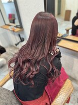 フロー(Flow) チェリーレッドブリーチなしカラー