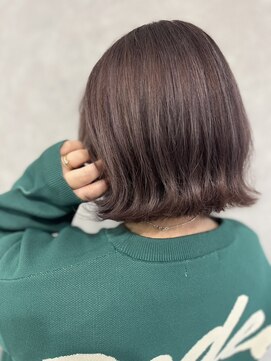 シュネア(shunea330) かぶらないバイオレットグレージュハイライト☆