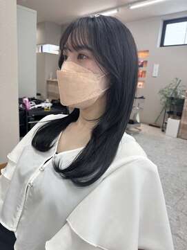 シカ 神戸三宮元町店(Cica) 韓国ヘア くびれ巻き シースルー 髪質改善 三宮