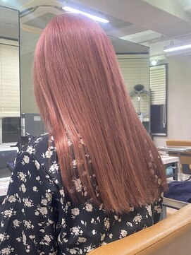 アジールヘア 東上野店(agir hair) 10代20代30代ペールピンクパープル暖色系【上野】