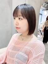 ロンド ブランシュ 錦糸町北口(Lond blanche) 黒髪ボブルフネビージュ小顔ワンレン