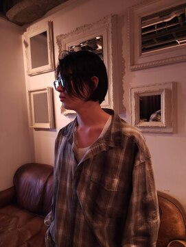 ブロック ジャポン(bloc japon) メンズのアンニュイなボブスタイル