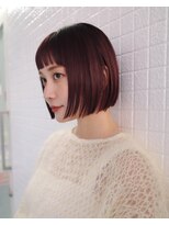 ヨー(Yoh-)&nbsp;【大人ボブ/阿部達哉】ミニボブ/ショートボブ/ピンクブラウン