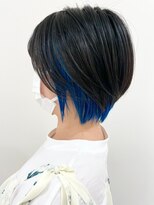 コワフェル ド エクセル 白楽店(la coiffure de excel)&nbsp;インナーターコイズカラー