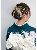 成人の日：ヘアアレンジ