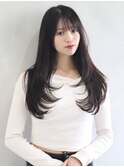 ナチュラルベージュ_ヨシンモリ_顔周りレイヤー_レイヤーカット