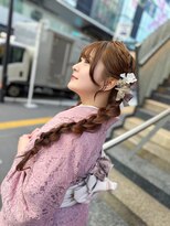 バサラ 池袋店(VASARA)&nbsp;編みおろし【着物ヘア】