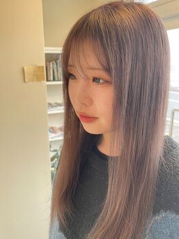 レンズ(LENS)の写真/【下曽根駅/徒歩5分】いつまでもキレイでいたい大人女性に♪1人1人の悩みに寄り添い、理想の髪に導きます*