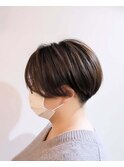 刈り上げマッシュショート