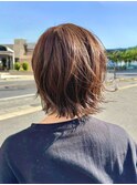 レイヤーボブ__くびれボブ__外ハネボブ__ショートボブ__西海岸風