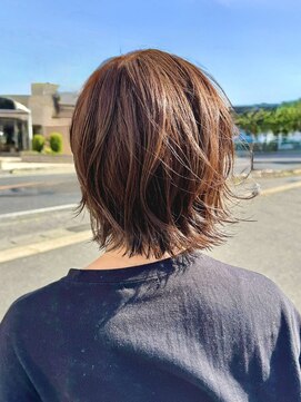 レイヤーボブ__くびれボブ__外ハネボブ__ショートボブ__西海岸風