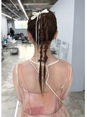 ツインポニーアレンジ