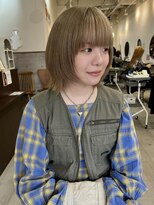 ラック 津田沼(LUCK)&nbsp;オリーブベージュケアブリーチダブルカラー