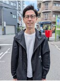 ツーブロックショート